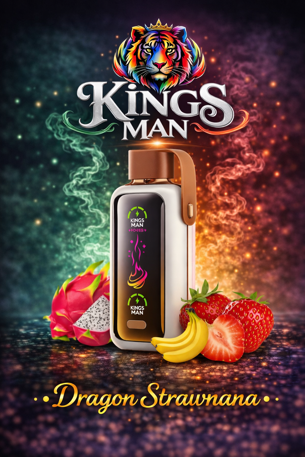 Dragon Strawnana Vozol Star 20000 Puff Dragon Strawnana - Görsel 1