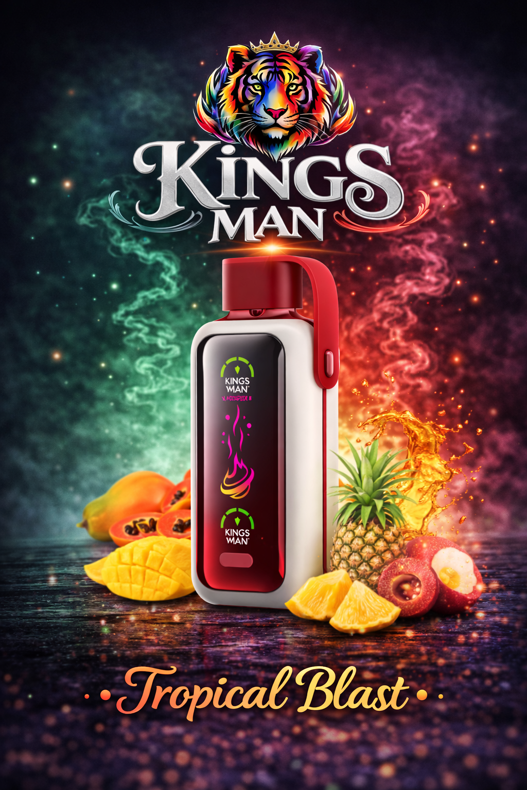 Tropical Blast Vozol Star 20000 Puff Tropical Blast - Görsel 1