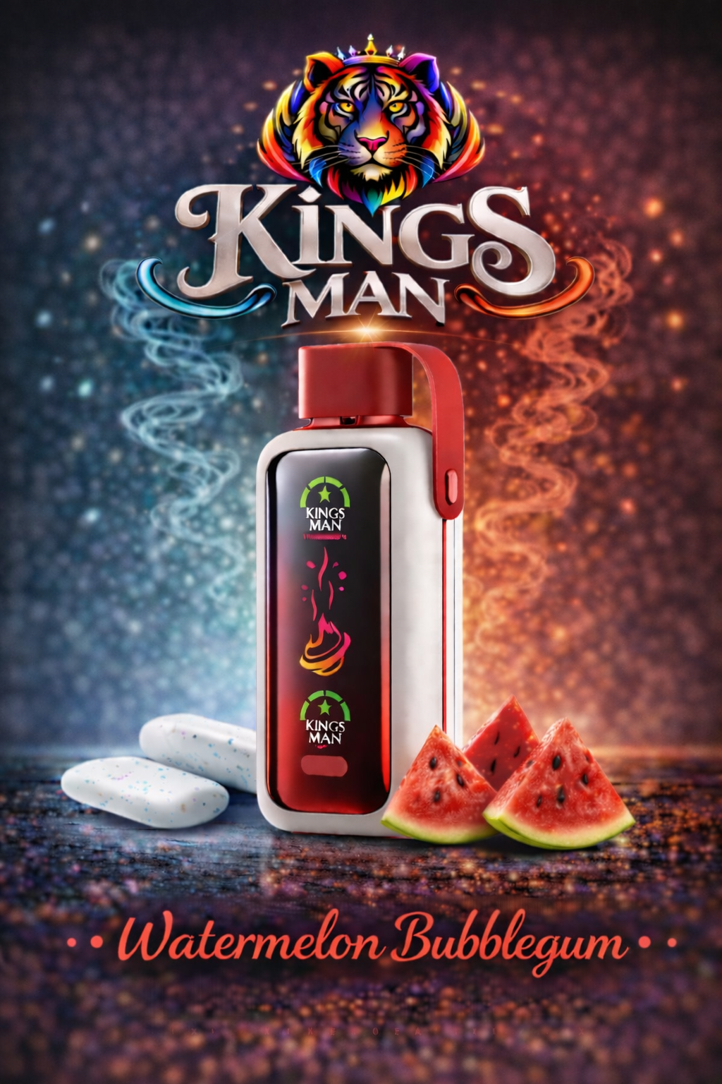 Watermelon Bubblegum Vozol Star 20000 Puff Watermelon Bubblegum - Görsel 1