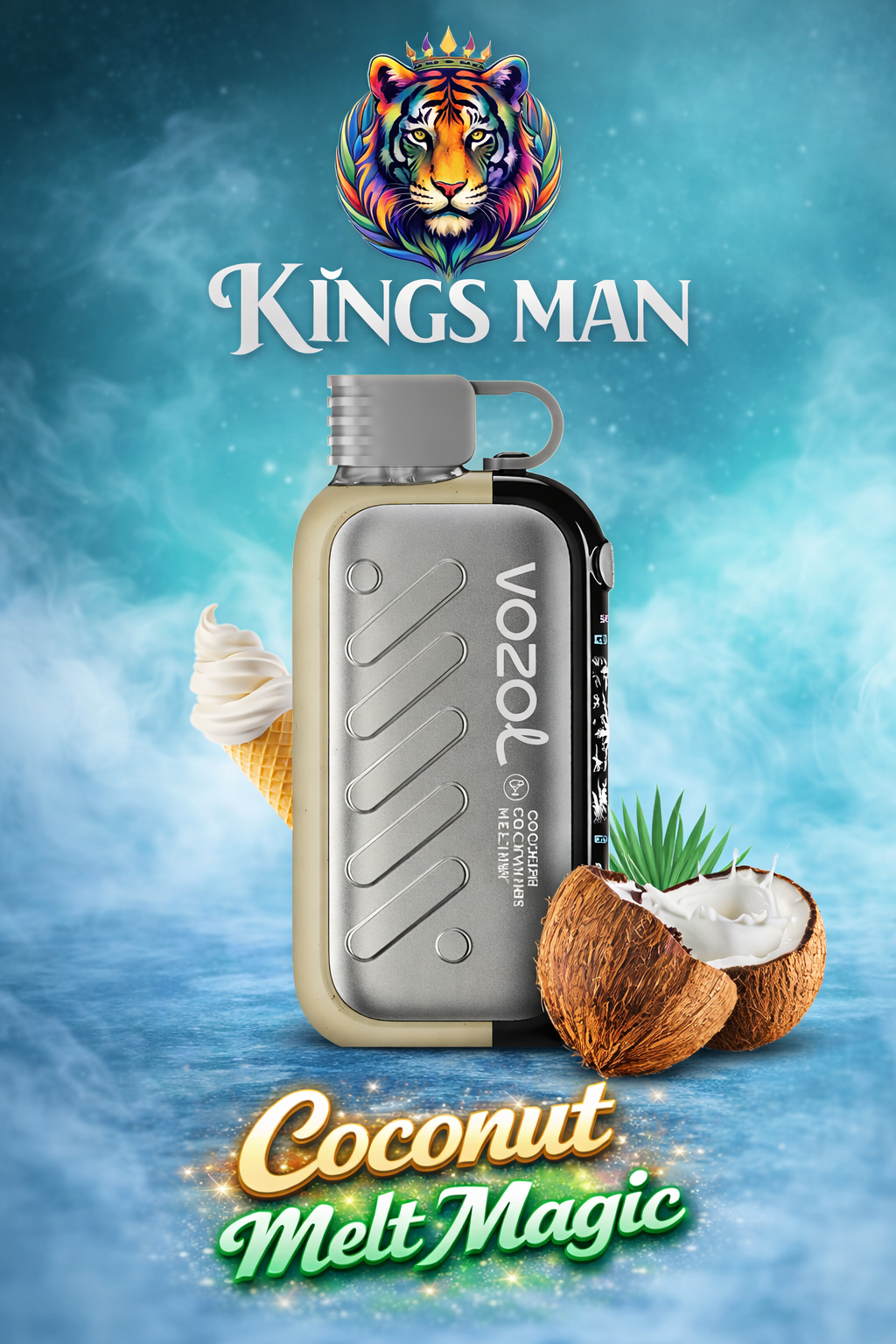 Coconut Melt Magic Vozol Gear 50000 Coconut Melt Magic - Görsel 1