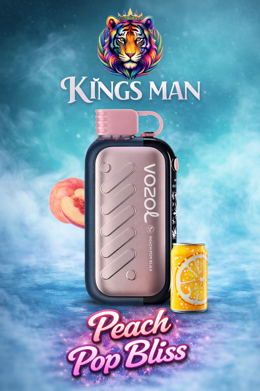 Peach Pop Bliss Vozol Gear 50000 Peach Pop Bliss - Görsel 1