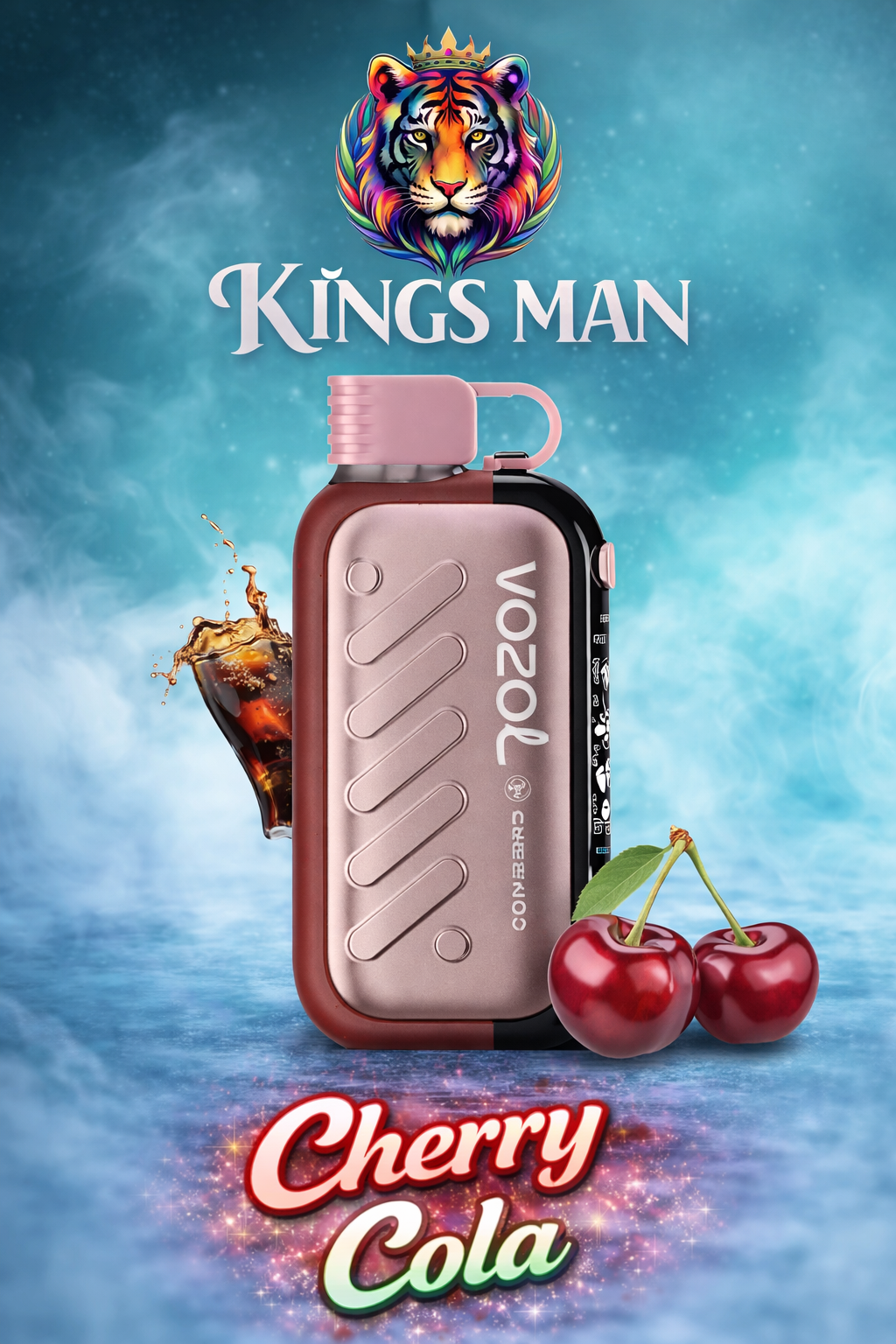 Cherry Cola Vozol Gear 50000 Puff Cherry Cola - Görsel 1