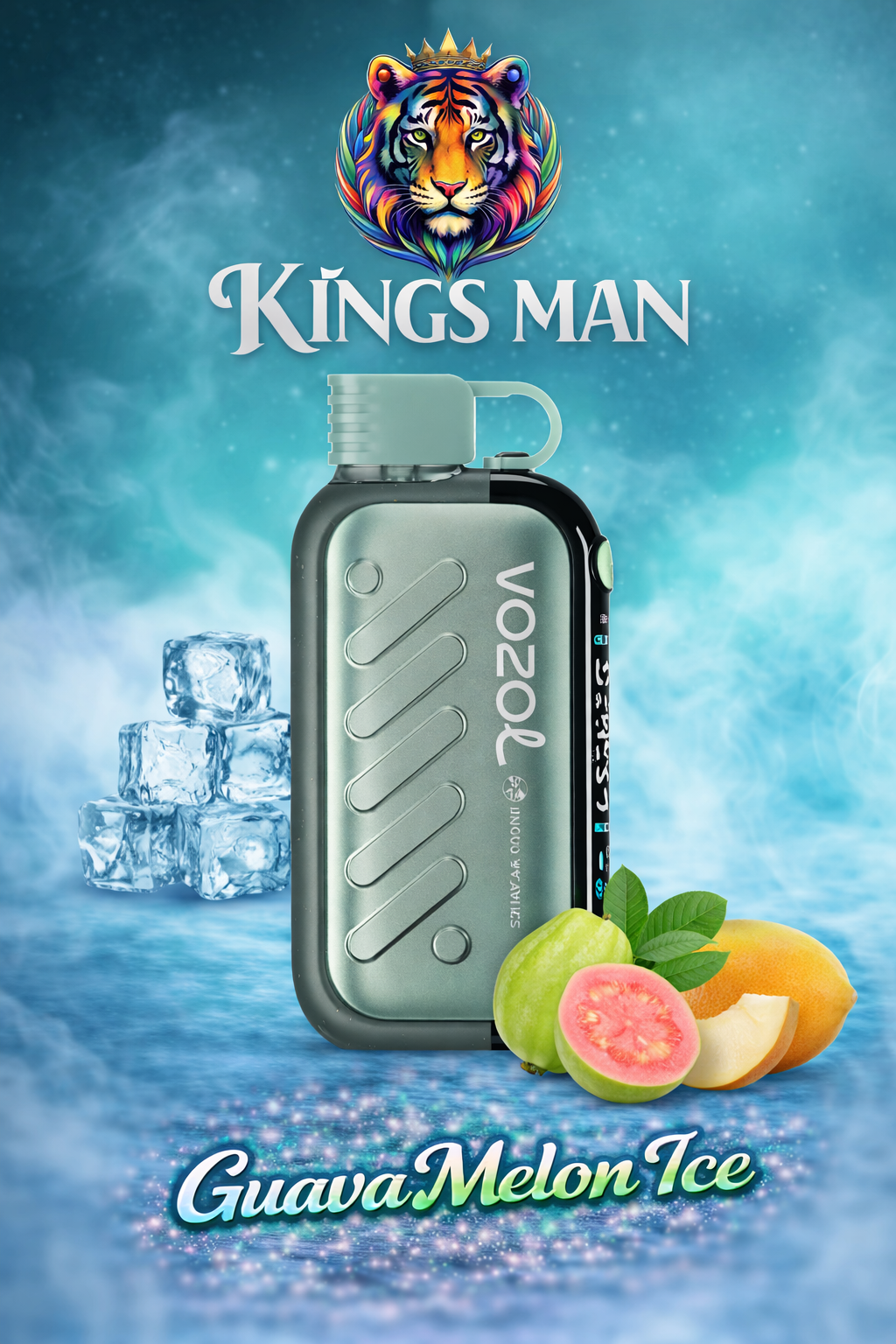 Guava Melon Ice Vozol Gear 50000 Guava Melon Ice - Görsel 1