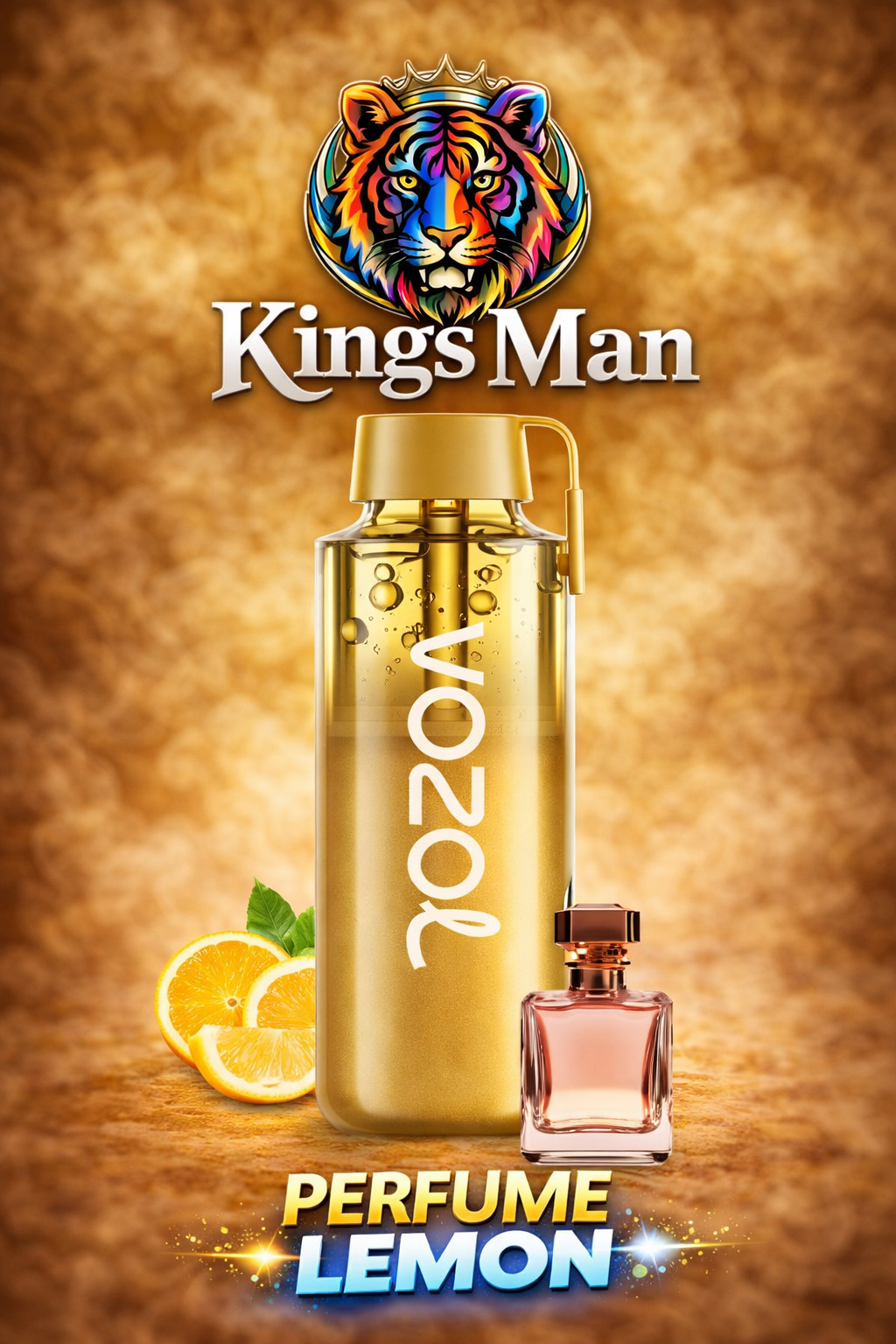 Perfume Lemon Vozol Neon 12000 Pro Puff Perfume Lemon - Görsel 1