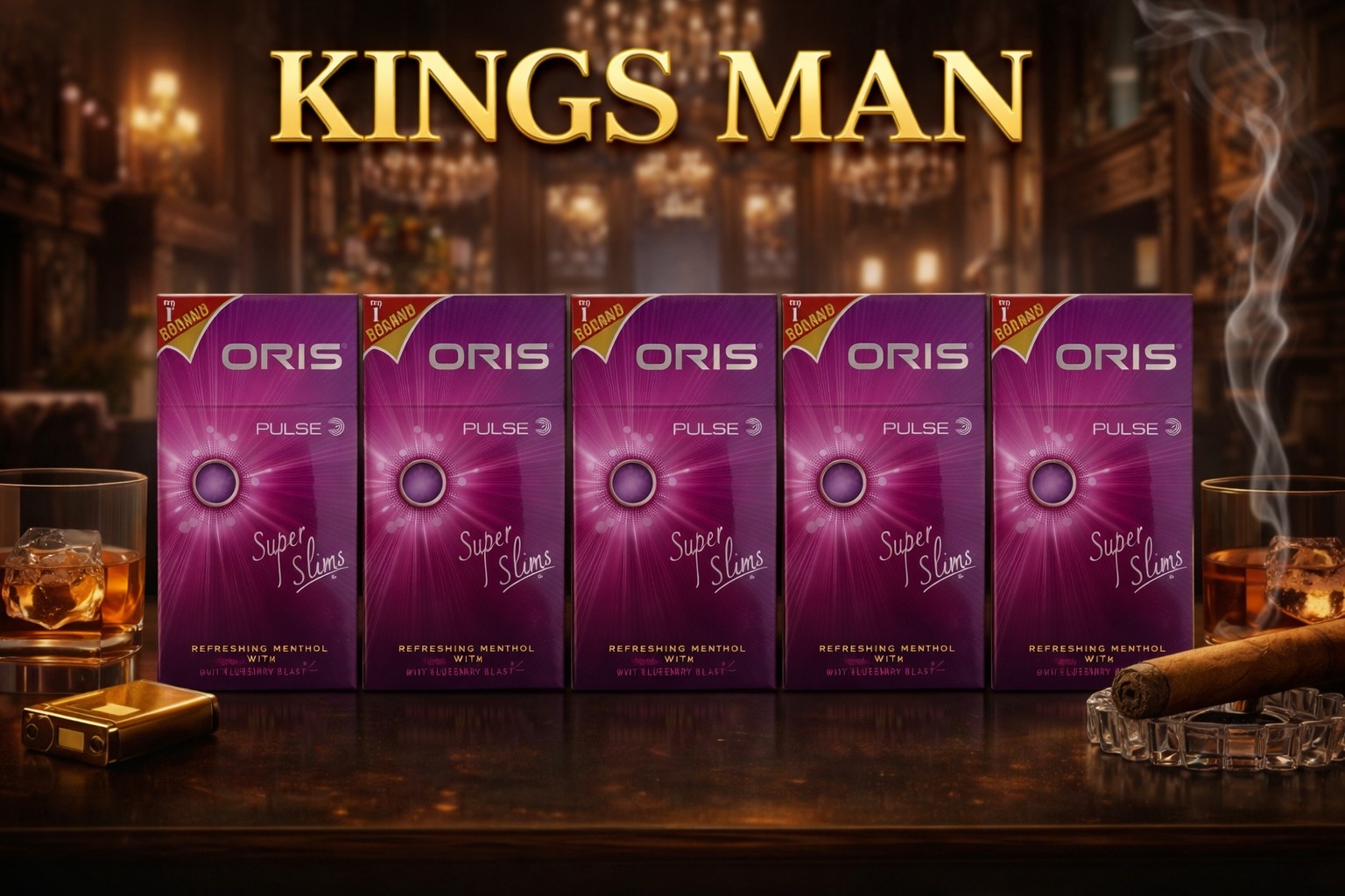 Oris Bluberry Blast Oris Blueberry Blast Sigara (10 Paket) - Görsel 1
